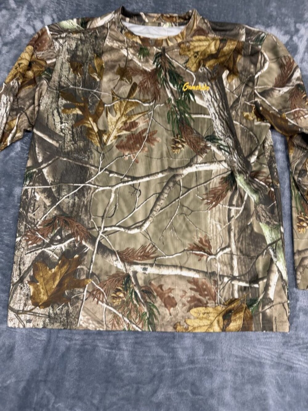 Gamehide RealTree Mens Camo Long Sleeve Hunting Shirt Size L